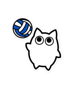 Bubble-free stickers Little Ghost Volleyball