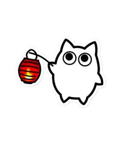 Bubble-free stickers Little Ghost Lantern