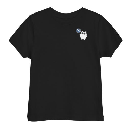 Toddler jersey t-shirt Little Ghost Volleyball - Image 2
