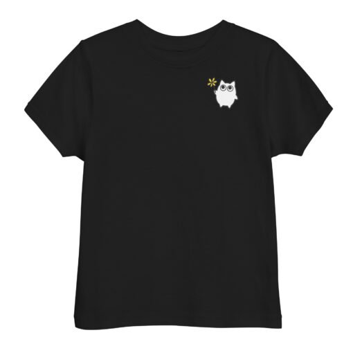 Toddler jersey t-shirt Little Ghost Flower - Image 2