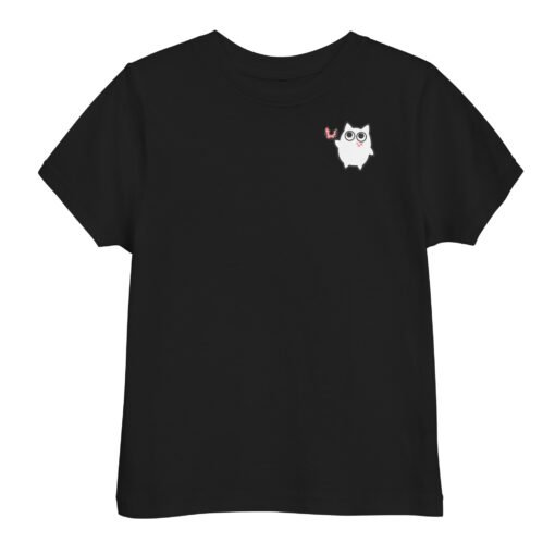 Toddler jersey t-shirt Little Ghost Donuts - Image 2