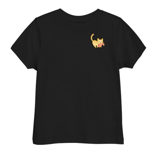 Toddler jersey t-shirt Orange Cat Fish - Image 2