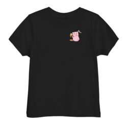 Alternative view of Toddler jersey t-shirt Hungry Pig Spaghetti