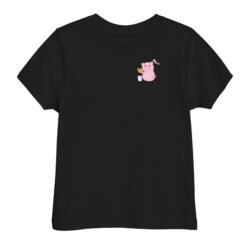 Alternative view of Toddler jersey t-shirt Hungry Pig Cookies