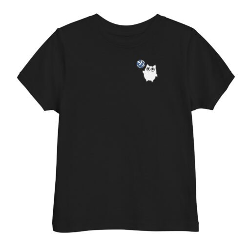Toddler jersey t-shirt Little Ghost Volleyball - Image 2
