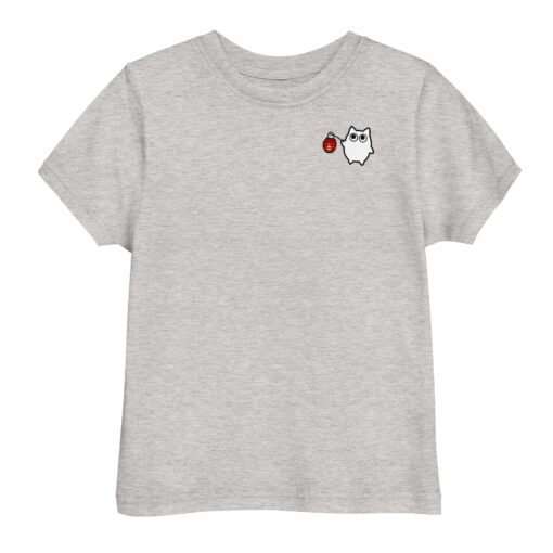 Toddler jersey t-shirt Little Ghost Lantern - Image 4