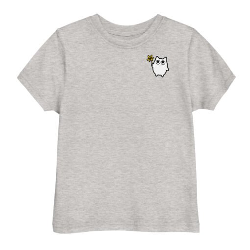 Toddler jersey t-shirt Little Ghost Flower - Image 4