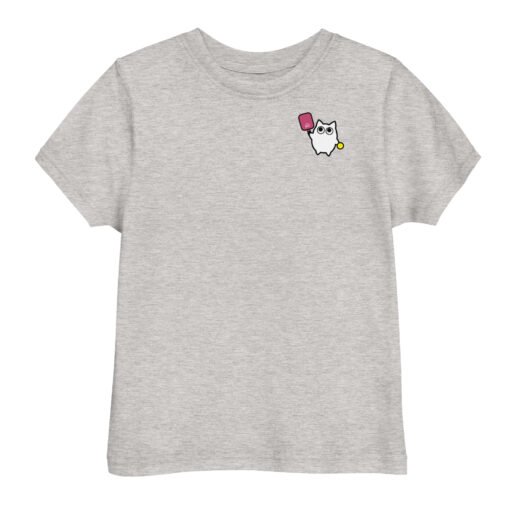 Toddler jersey t-shirt Little Ghost Pickleball - Image 4