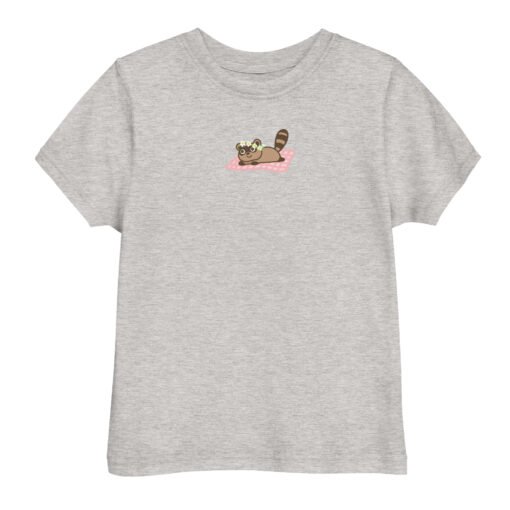 Toddler jersey t-shirt Raccoon Picnic - Image 4