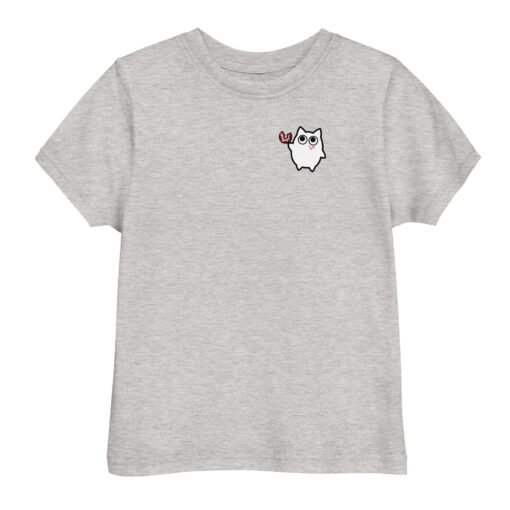 Toddler jersey t-shirt Little Ghost Donuts - Image 4