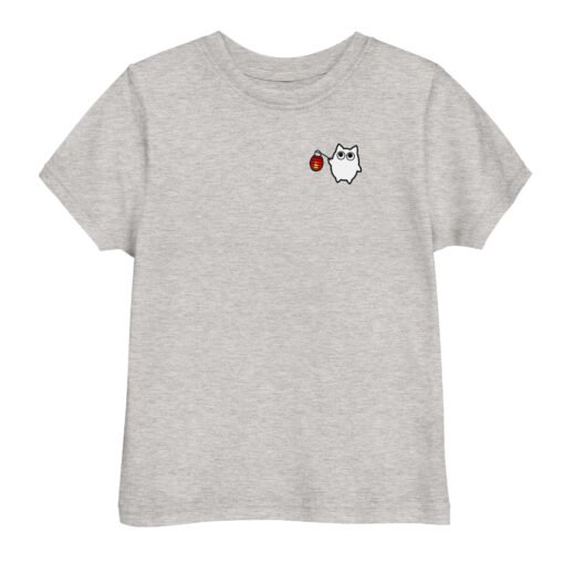 Toddler jersey t-shirt Little Ghost Lantern - Image 4