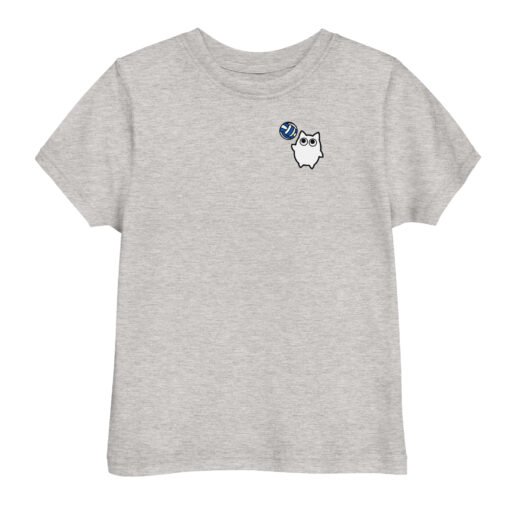 Toddler jersey t-shirt Little Ghost Volleyball - Image 4