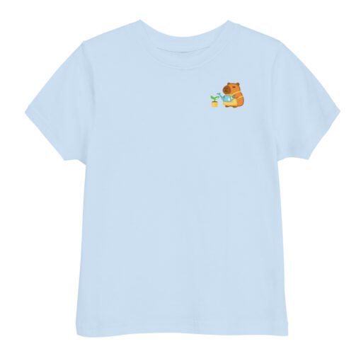 Toddler jersey t-shirt Gardening Capybara - Image 5