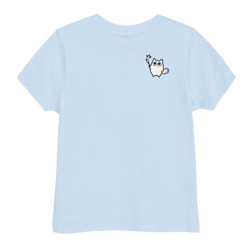Toddler jersey t-shirt Little Ghost Painting - Image 5