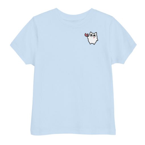 Toddler jersey t-shirt Little Ghost Donuts - Image 5