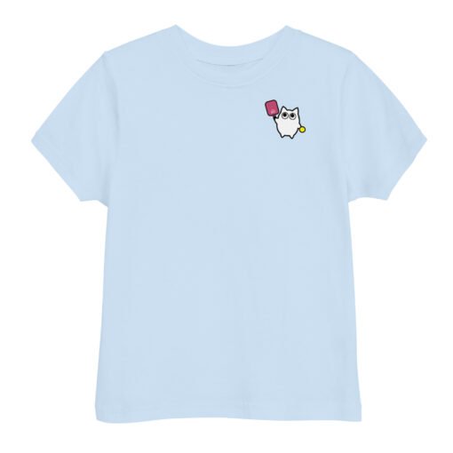 Toddler jersey t-shirt Little Ghost Pickleball - Image 5