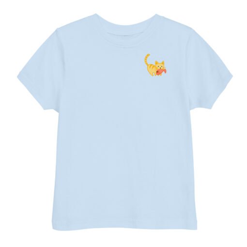 Toddler jersey t-shirt Orange Cat Fish - Image 5