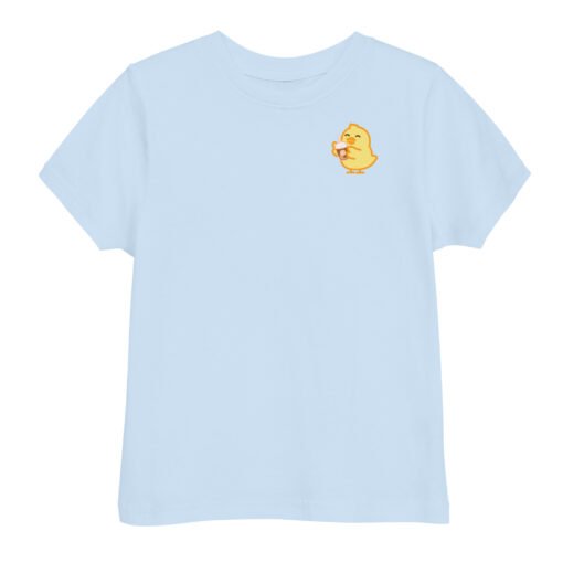 Toddler jersey t-shirt Baby Chick Coffee - Image 5