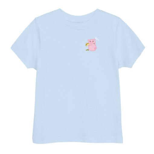 Toddler jersey t-shirt Hungry Pig Tacos - Image 5