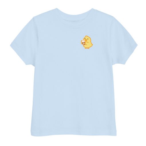 Toddler jersey t-shirt Baby Chick Coffee - Image 5