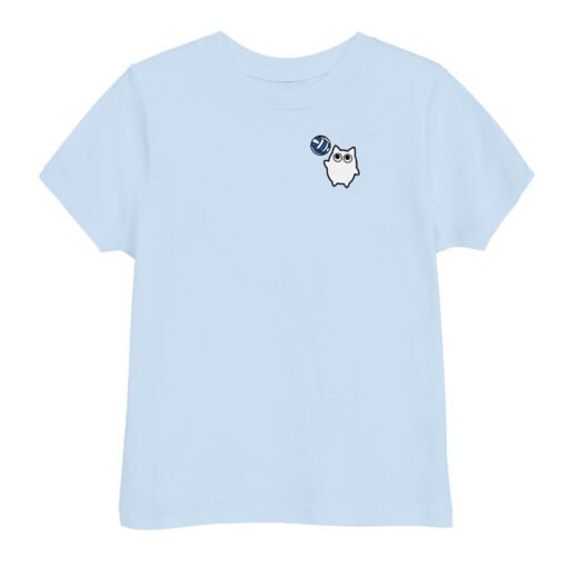 Toddler jersey t-shirt Little Ghost Volleyball - Image 5