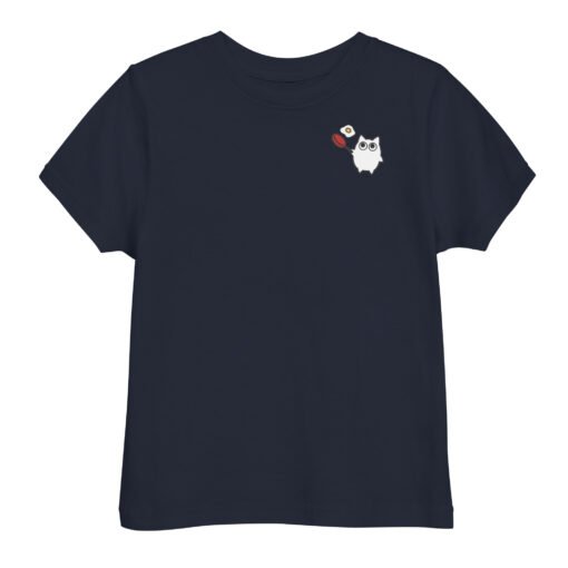 Toddler jersey t-shirt Little Ghost Cooking - Image 3