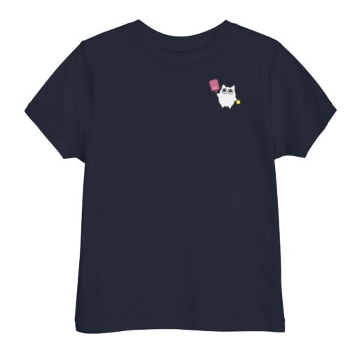Toddler jersey t-shirt Little Ghost Pickleball - Image 3