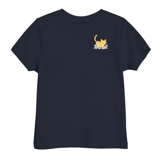 Toddler jersey t-shirt Orange Cat Outdoor - Image 3