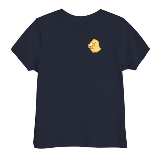 Toddler jersey t-shirt Baby Chick Coffee - Image 3