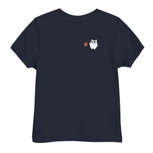 Toddler jersey t-shirt Little Ghost Lantern - Image 3