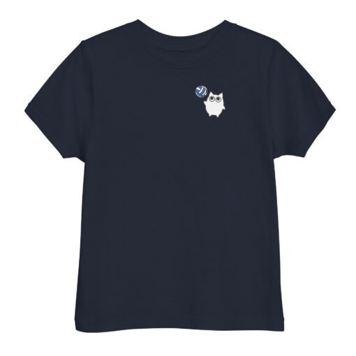 Toddler jersey t-shirt Little Ghost Volleyball - Image 3