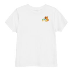 Toddler jersey t-shirt Gardening Capybara
