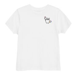 Toddler jersey t-shirt Little Ghost Painting