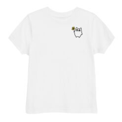 Toddler jersey t-shirt Little Ghost Flower
