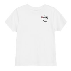 Toddler jersey t-shirt Little Ghost Donuts