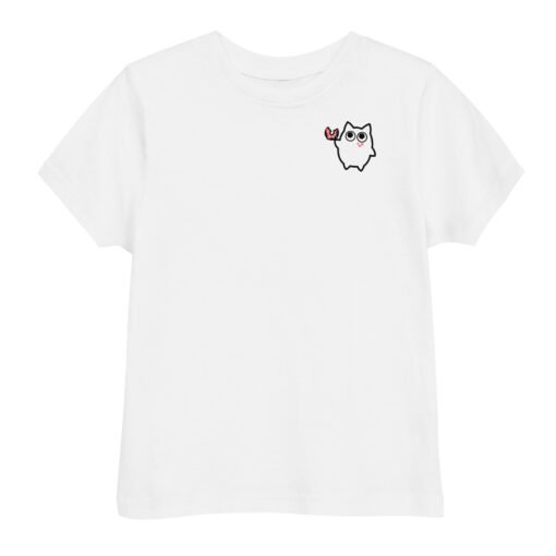 Toddler jersey t-shirt Little Ghost Donuts