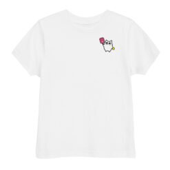 Toddler jersey t-shirt Little Ghost Pickleball