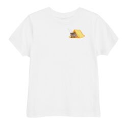 Toddler jersey t-shirt Raccoon Camping