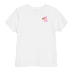 Toddler jersey t-shirt Hungry Pig Hamburger
