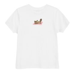 Toddler jersey t-shirt Raccoon Picnic