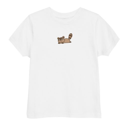 Toddler jersey t-shirt Raccoon