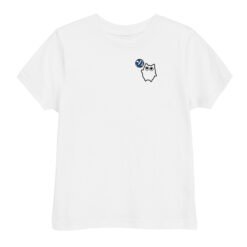 Toddler jersey t-shirt Little Ghost Volleyball