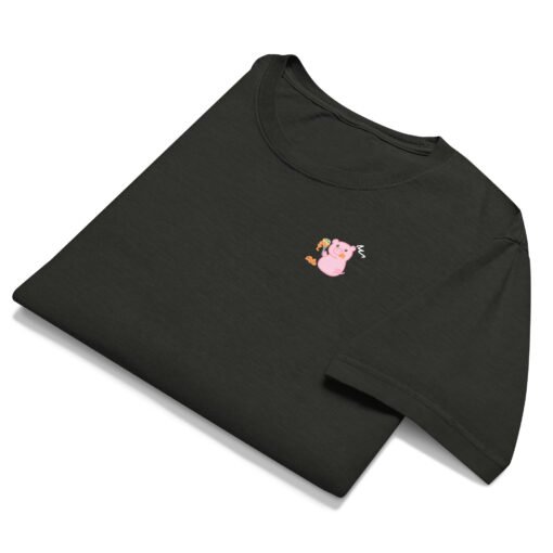 Unisex oversized t-shirt Hungry Pig Spaghetti - Image 2