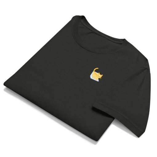 Unisex oversized t-shirt Orange Cat Laptop - Image 2