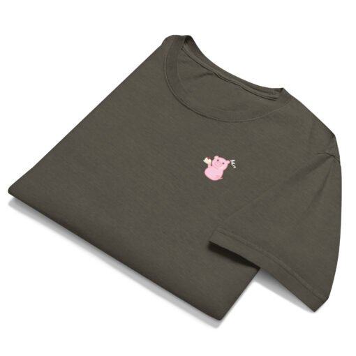 Unisex oversized t-shirt Hungry Pig Shortcake - Image 4