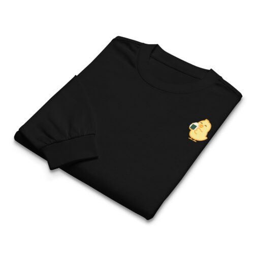 Premium heavyweight long sleeve shirt Baby Chick Onigiri - Image 2