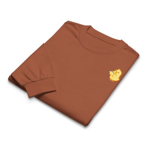 Premium heavyweight long sleeve shirt Baby Chick Tacos - Image 4
