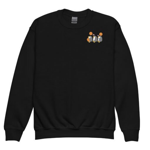 Youth crewneck sweatshirt Penguin Team Basketball - Image 2