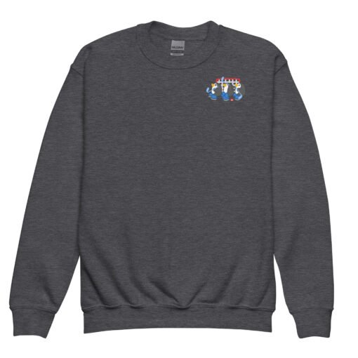 Youth crewneck sweatshirt Penguin Team Hockey - Image 5