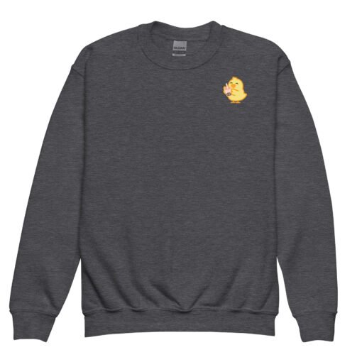 Youth crewneck sweatshirt Baby Chick Boba - Image 5